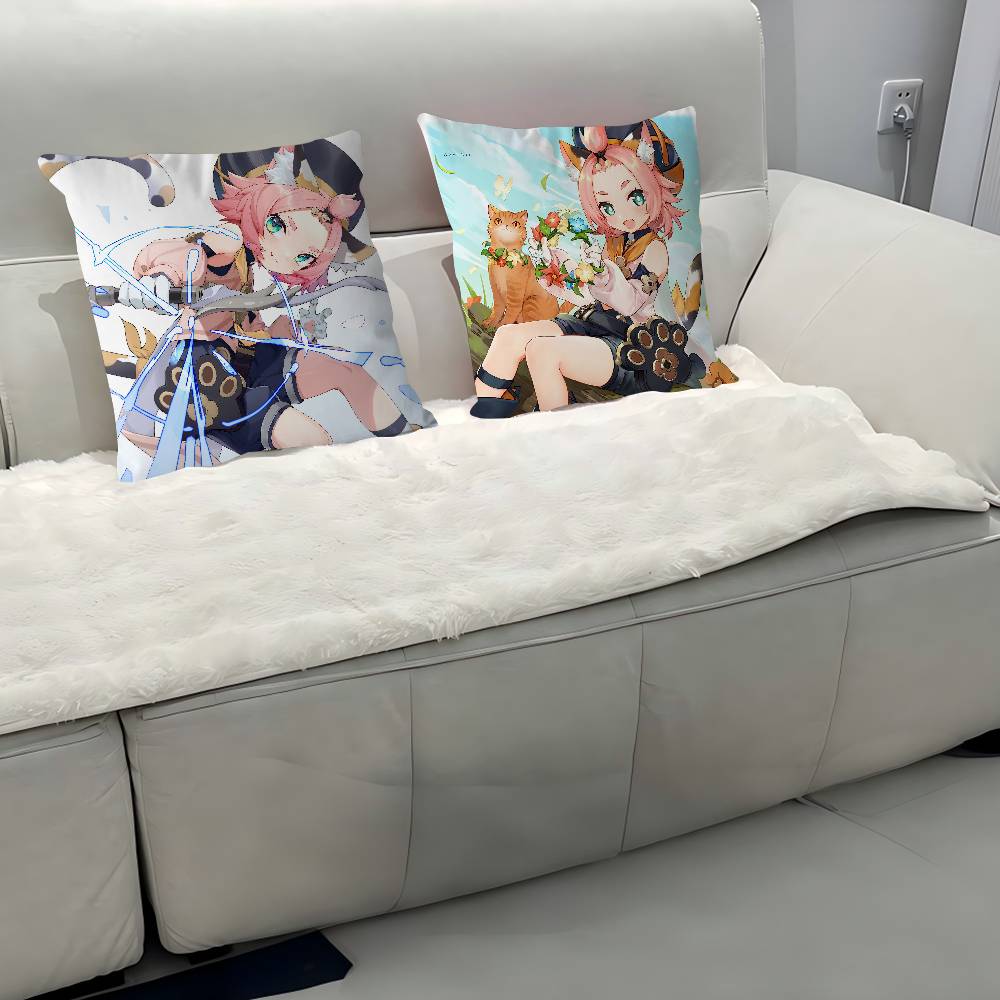 D-diona K-katzlein 45*45cm Cushion Cover Pillow Cover Decor Pillowcase Home Pillowcase For Couch Pillow