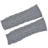 Winter Acrylic Fibre Arm Warmer Fingerless Design Stretchy Gloves Wrist Warmer for Women Outdoor Adventure Daily Wear