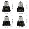 Pet Heating Light Bulb 25W 50W 75W 100W Mini Infrared Ceramic Emitter Heat Light Lamp Bulb For Reptile Pet Brooder 220V