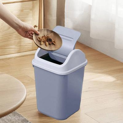 Kapaklı Tip Çöp Kovası, Ev Tuvaletleri, Oturma Odaları, Mutfaklar ve Yatak Odaları İçin Büyük Kapasiteli Plastik Çöp Kovası.