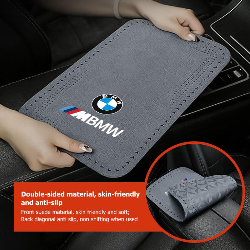 BBKB9 Car Seat Protection Center Console Armrest Mat Accessories For BMW M3 M5 X3 E93 F10 F20 F30 F40 F15 F25 F26 F31 F49 F86