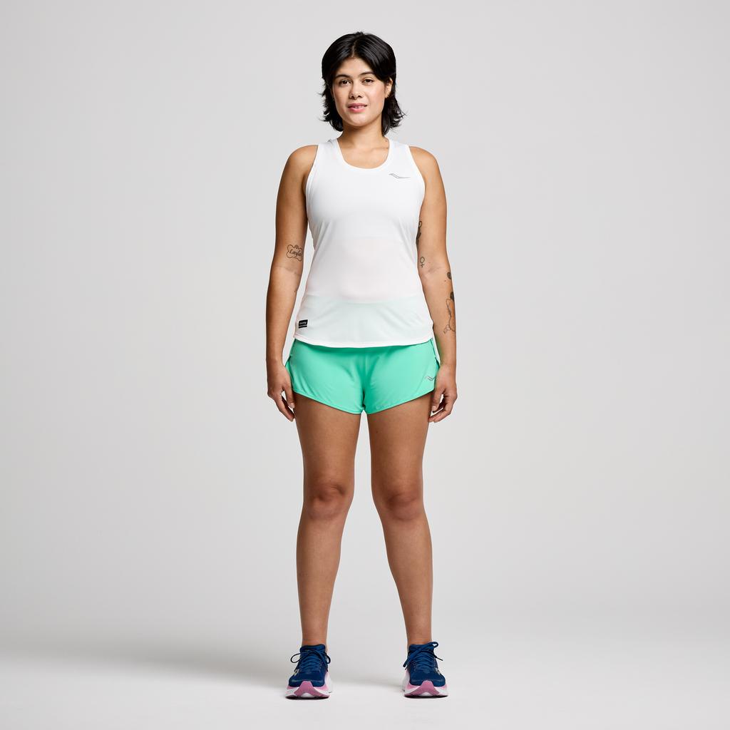 SAUCONY Women's Stopwatch Singlet SAW800482-WH