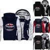 Triumph Hoodies Sweatshirts Fashionable Warm Winter Jacket Coat With Thicken Zip Cardigan
