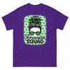 Shenanigans Squad St Patricks Day Unisex Girls Messy Bun TShirt