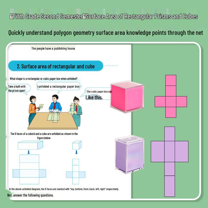 8-Piece Perspectives: Solid Geometry Model Set for Elementary Mathematics