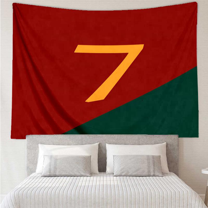7 Print Tapestry, Backdrop, Easy Setup, Ideal for Bedroom, Office & Living Room, with Aesthetic Wall Hanging Decor.