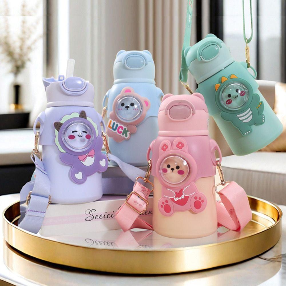 Stainless Steel Kids Vacuum Flask Keeps Cold and Heat Travel Thermal Cup  New Year Gift