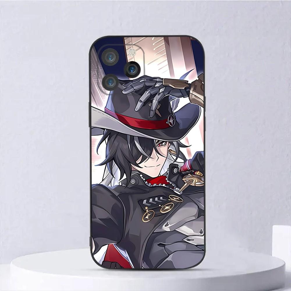 

Чехол для телефона Honkai Star Rail Boothill для iPhone 16,15,14,13,12,11,Plus,Pro Max,XS,X,E,SE,Mini Мягкий силиконовый черный чехол iPhone15plus