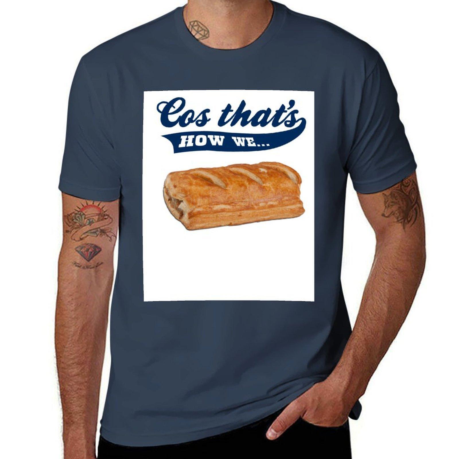 Sausage Roll TShirt man t shirt cotton high quality t shirt man cotton TShirt S