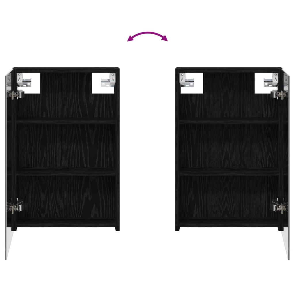 Bathroom Cabinet Set 3 Pcs 110 X 10.5 X 60.5 Cm Particleboard
