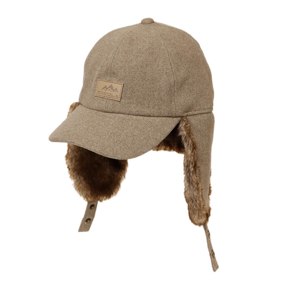 ICHIYON Tag Flight Pilot Flight Hat for Men and Cold Weather Fur Winter Boa Cap with Ear Flaps [14+ PLUS] Eco-Leather Cap, Cap, Women, Camping, Hat, /