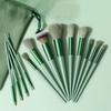 13Pcs/Set Tools Eyeshadow Powder Brush Furry Cosmetic Brush Set Professional Makeup Brushes  Women