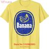 Banana Sticker Funny Fruit Lazy Diy Easy Halloween Costume T Shirt Vintage Soft Slightly Graphic Streetwear Stylish