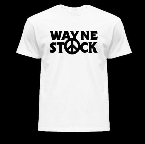 Waynestock T Shirt Wayne's World 2 Festival Hard Rock Music Comedy Film GT448
