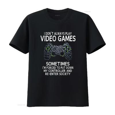 Mens Funny Gamer Gaming Quote Boys Girls T Shirtnager Shirt Black Vintage Washed Top For Everyday Wear Soft Stylish Graphic