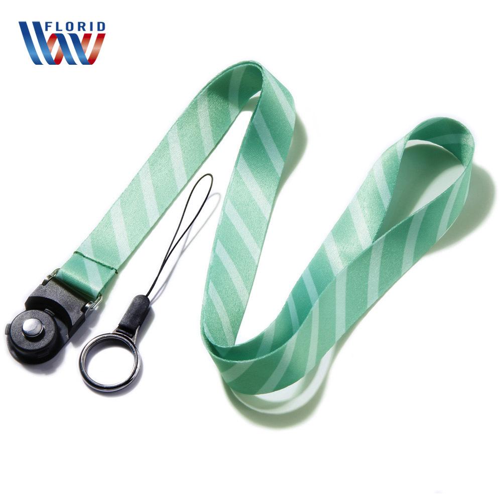 2-in-1 Double-Sided Phone Lanyard with Detachable Rotating Buckle and Card Holder Compatibility