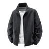 New Spring and Autumn Men's Sports Breathable Quick-drying Waterproof Jacket Solid Color Loose Casual Versatile Jacket