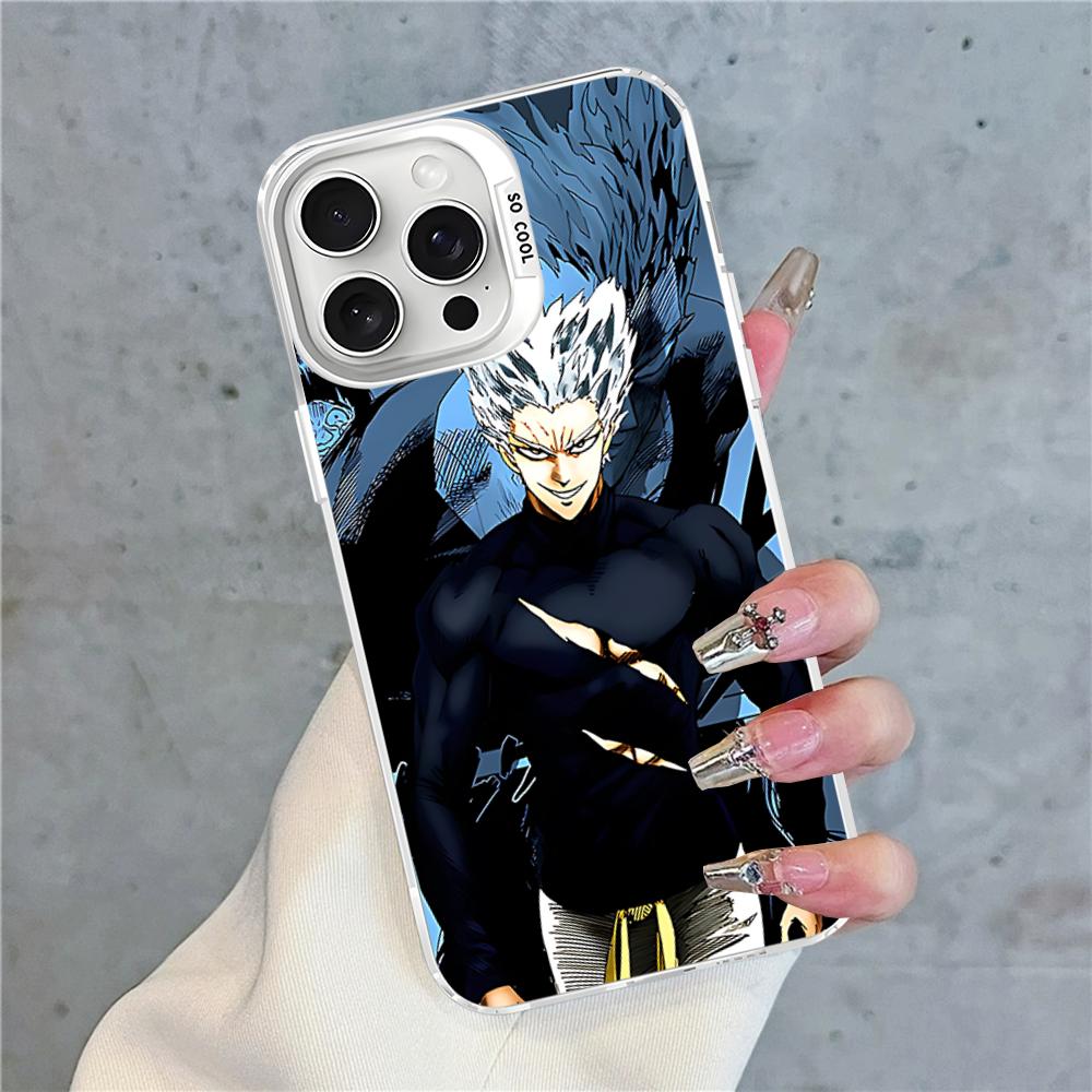 One Punch Man Phone Case For IPhone 16 15 14 13 12 11 Pro Max X XR XSMAX 8 7 Plus Matte Shockproof Back Cover
