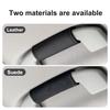 AAAPX1 Car Roof Armrest Inner Door Pull Handle Protection Case Suede Cover For BMW M LOGO Leather1 3 5 7 Series X1 X3 X5 X6 M Sports