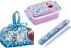 Skater Frozen 25 Antibacterial Dishwasher Safe Soft Lid Tight Lunch Square Case Lunch Drawstring Princess Tight FZ25 Box, Shape, 450ml,