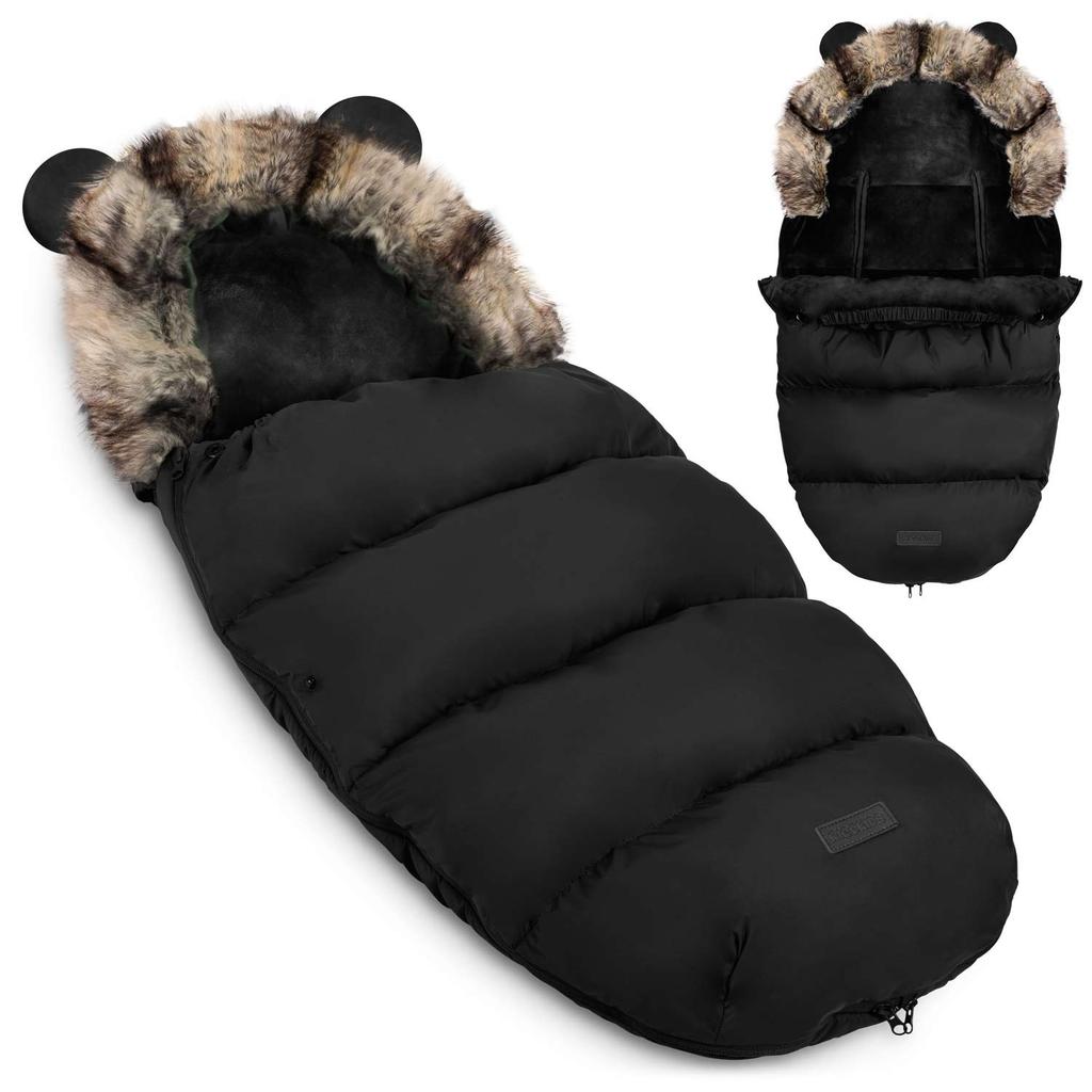Elmi Ricokids Stroller/sleigh Sleeping Bag - Black