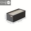 Foldable Compartment Storage Box Home Underwear Socks Fabric Compartment Storage Box Wardrobe Dust-proof Storage