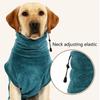 Hochsaugfähiger Hunde-Trockenmantel Mikrofaser Badetuch Mantel für Haustier Schnelltrocknender Mantel für Hund Angenehm zu tragen