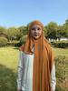 Good Stitch Stretchy Jersey Scarf Jersey Hijab Instant Hijab Plain Muslim Shawls Supplier Turban Headwraps Foulard Femme