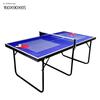 Foldable Kids Ping Pong Table with Chessboard