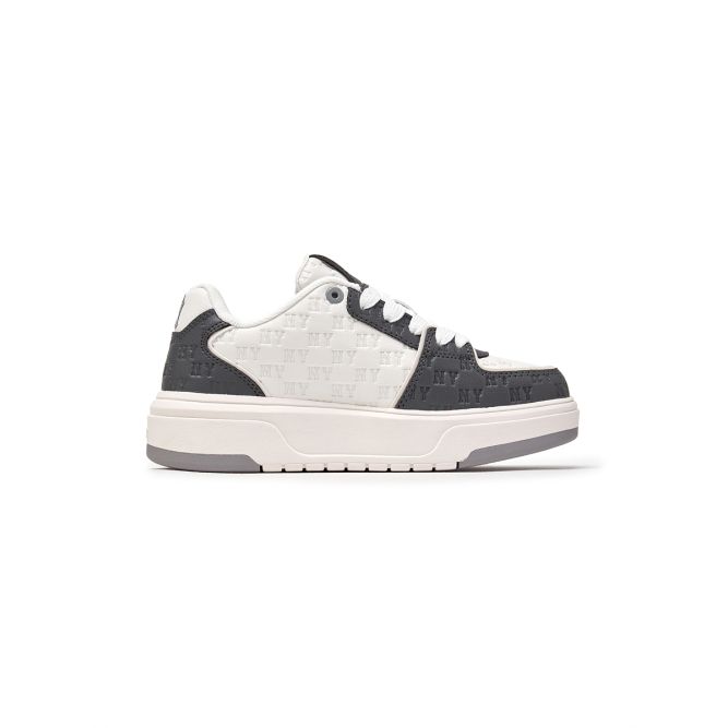 MLB New York Yankees Synthetic Leather Comfortable Versatile Fashion Casual Retro Dark Pattern Print Low-Top Sneakers Unisex Sneakers 3ASXE035N-50CGS