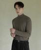 ESN Half Turtleneck Knit T-Shirt Mocha