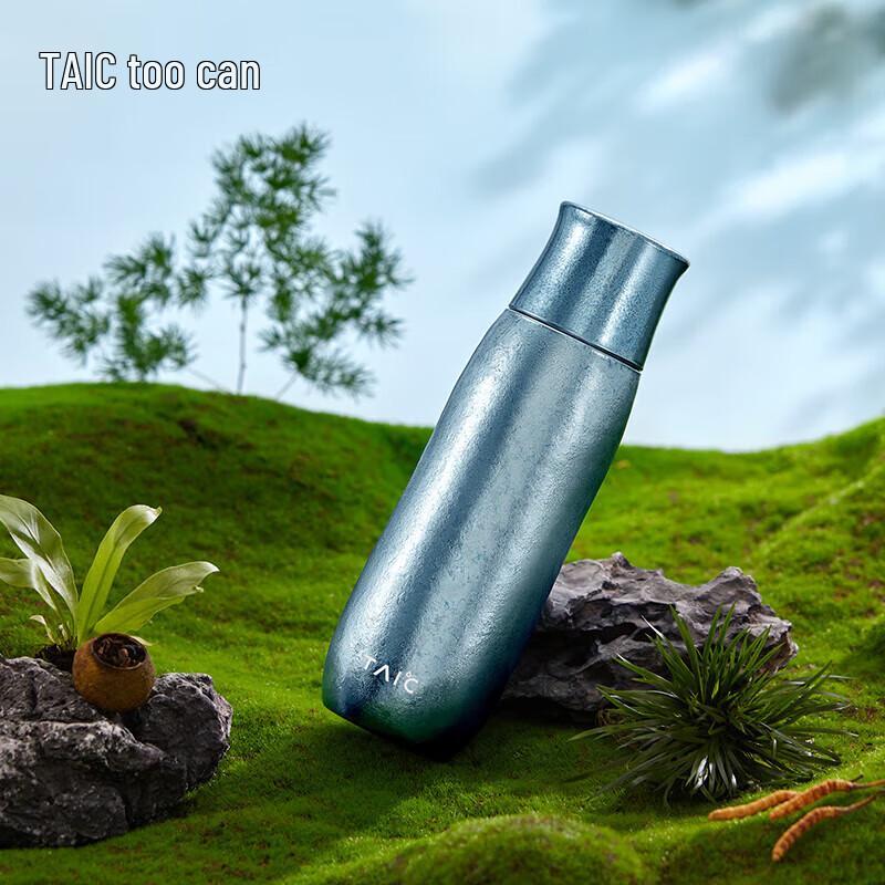 TAIC Pure Titanium Insulated Tea Infuser Bottle