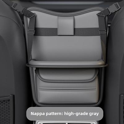 Compact Car Storage: Seat Table, Back Organizer, and Tissue Holder