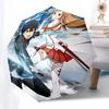 Sword Art Online Alicization Automatic Opening and Closing, 8 rib Structure Portable Umbrella, Suitable for Men and Women in All Seasons  Pe