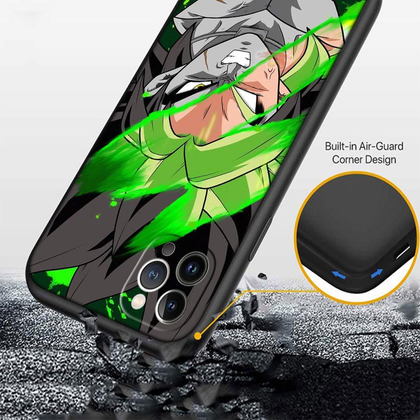 LO33 Dragon Ball BROLY Soft Shell Phone Case for Redmi Note 13 14 Pro+ Plus A3 A3X 13X 13C 13R 14S 14C 14R