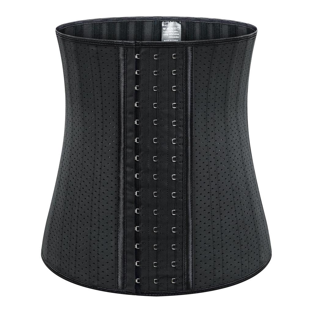 25 Steel Bones Waist Trainer with 9 Ventilation Holes for Tummy Control and Fitness