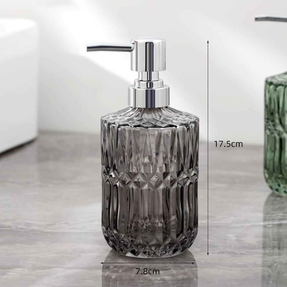 

Glass Hand Sanitizer Bottle Detergent Dispenser Liquid Distribution Bottle Bathroom Shower Gel/soap Bottle Bathroom Accessories