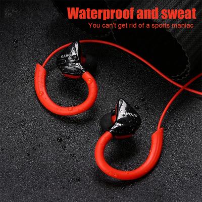 G3 Sports Running Earphones With Memory Wire Waterproof IPX5 Mic In-Ear Earhook Music Headphone Mobile Stereo Bass