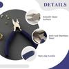 Jewelry Making Tool Flexes Wire Pliers Beading Tool Small Crimping Pliers Suitable for Home Workshops and Craft Classes
