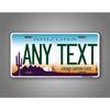1pc Custom Arizona License Plate Metal Tin Sign Personalized Text Car Garage Wall Decoration