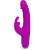 Vibrator - Happy Rabbit Realistic Slim Purple