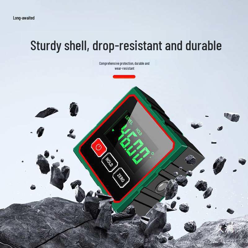 Multi-Functional Laser Inclinometer with Infrared Digital Display and Magnetic Level