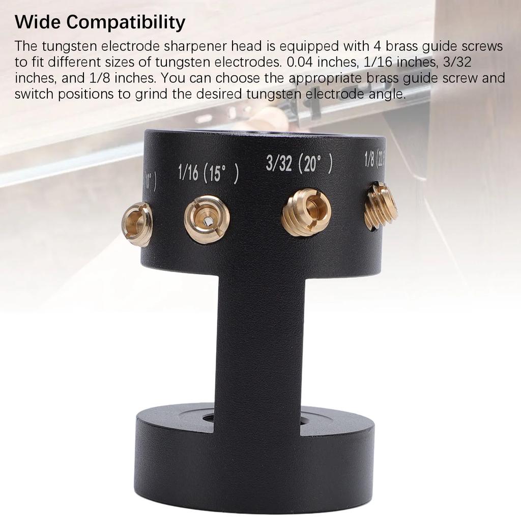 Narzędzie Głowica Ostrzałki Wolframowej TIG Wygodna Obsługa Lekka Głowica Ostrzałki Wolframowej do Spawania TIG Precyzyjne Spawanie TIG