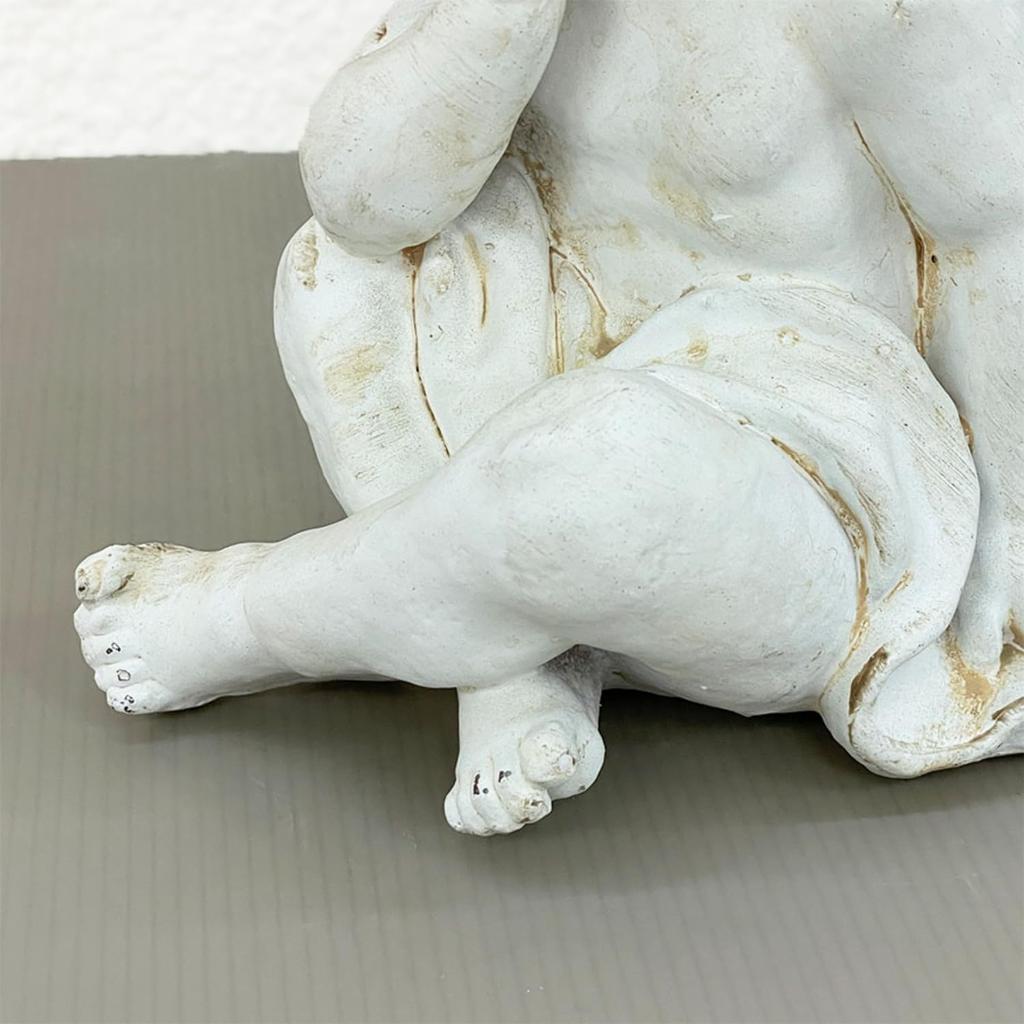 Vivienne Angel Ornament x 17 x 20cm Interior Beauty Nail Salon 54610AL (Vivienne Westwood) [Antique-style 20.5 (Height) White] Figurine, Angel, Decor,