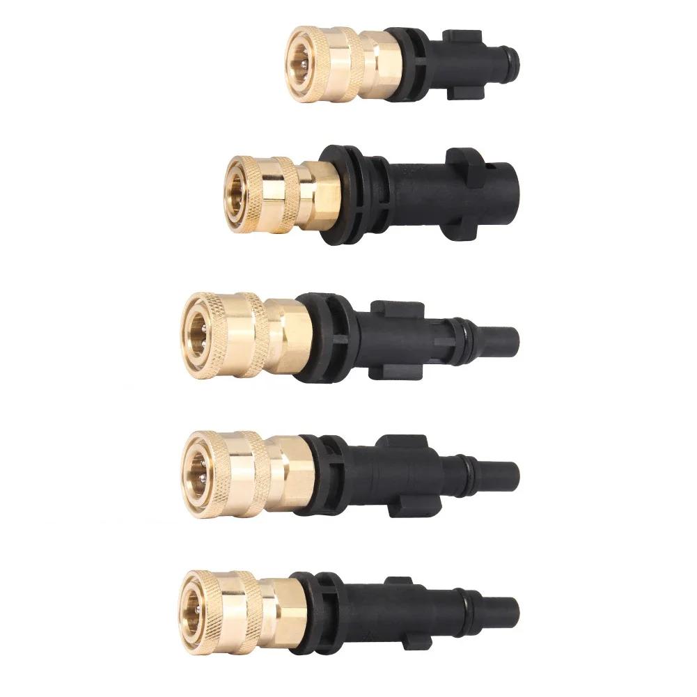 Autowasch-Wasserpistole, Schaumtopf, Hochdruckreiniger-Adapter, 1/4 Zoll, Schnellanschluss-Pistolenkopf, Zubehör für Hochdruck-Autowaschmaschinen