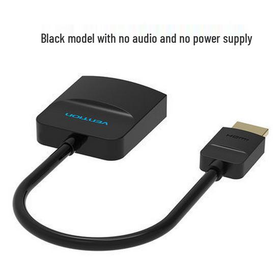 

Кабель-конвертер Vention HDMI в VGA высокой четкости (Мужской HDMI для женщин VGA)
