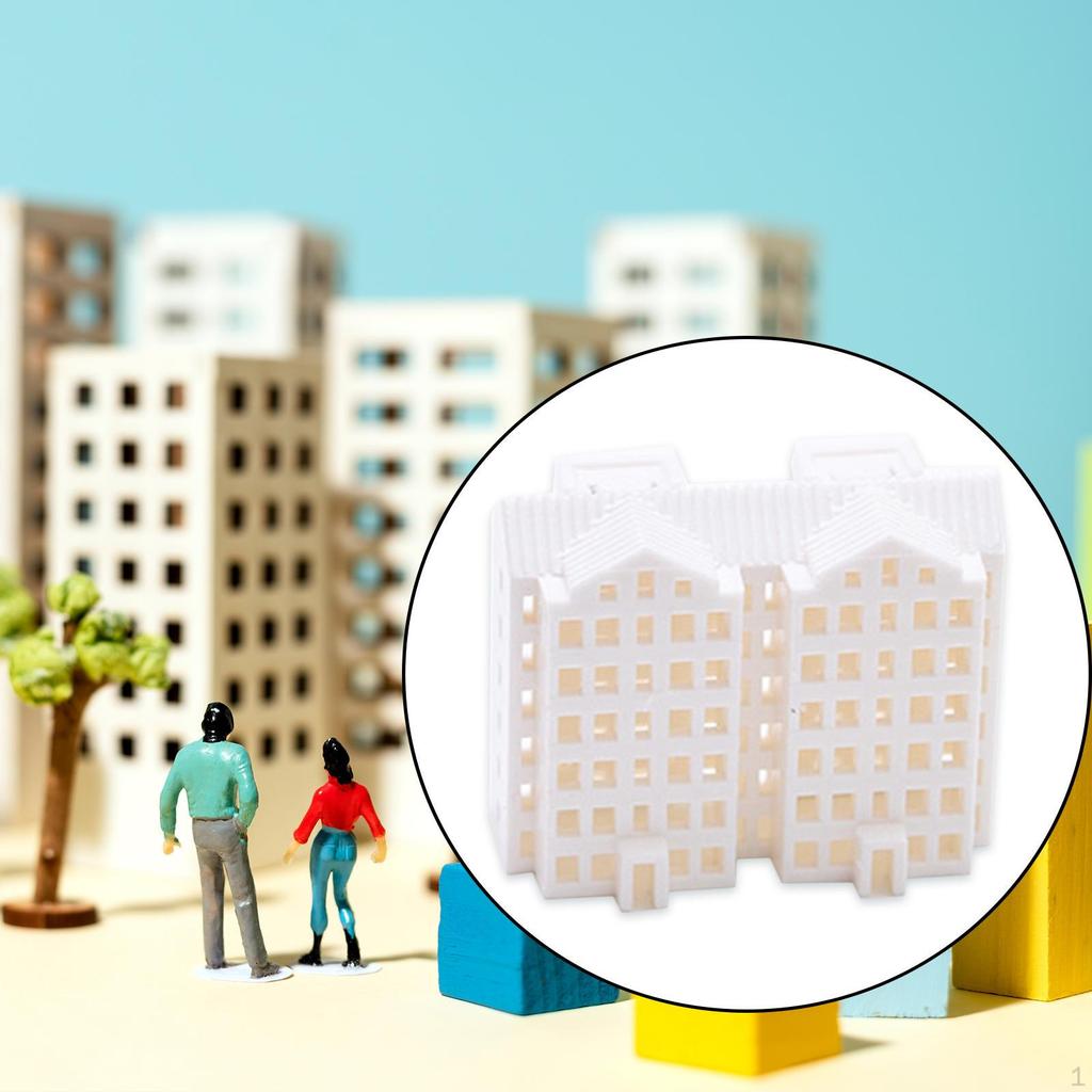 Miniature Residential Building Model - DIY Architecture Layout
