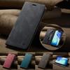 Magnetische Klapp-Leder-Handyhülle für iPhone 17 16 15 Pro Max 16E Air 14 Plus 13 12 11 Pro Max Kartenfächer Geldbörse Hülle Portemonnaie