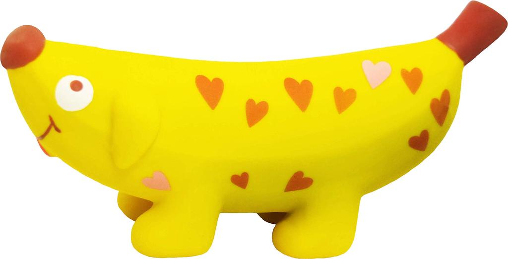 PLATZ PET Dog Toy Banana Dog Heart SUPPLISES&FUN