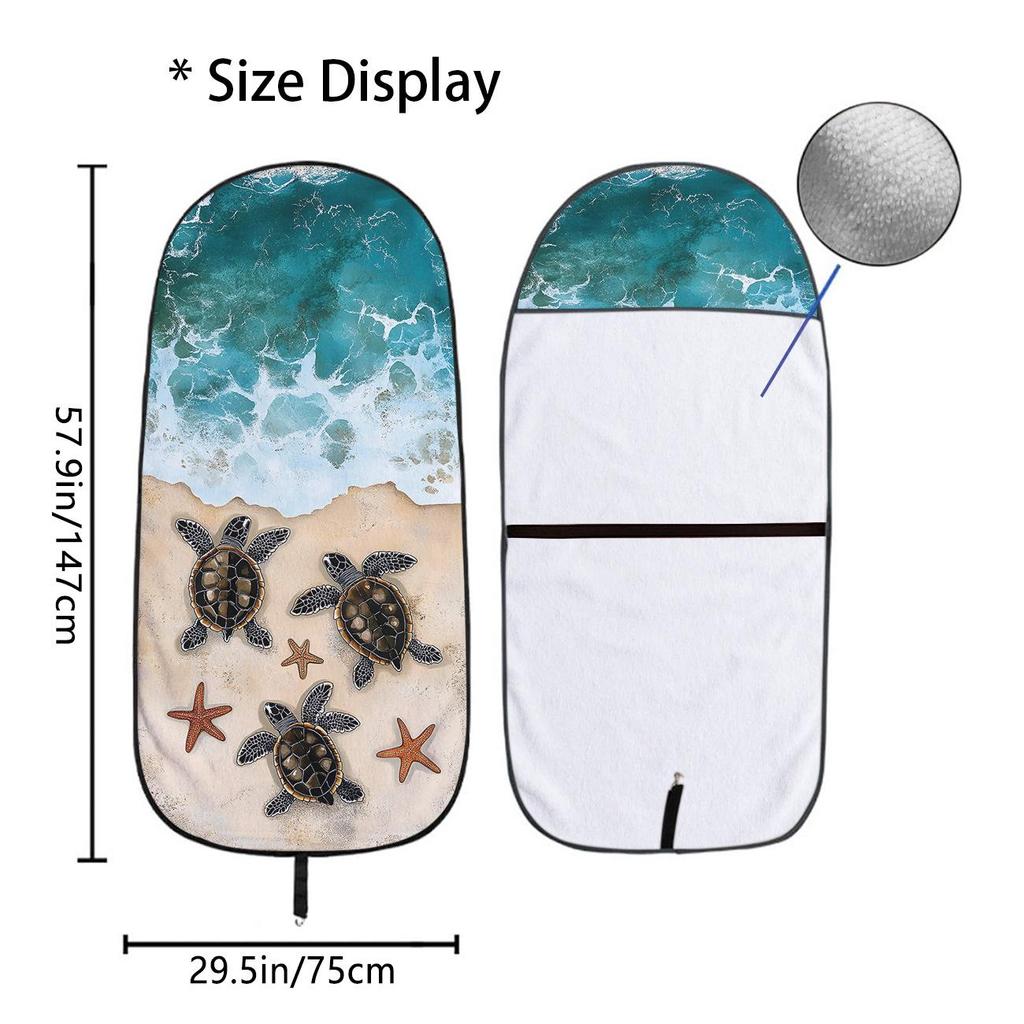 All-Season Universal Car Seat Towel Protector for Front Seats - Ideal for Gym and Exercise